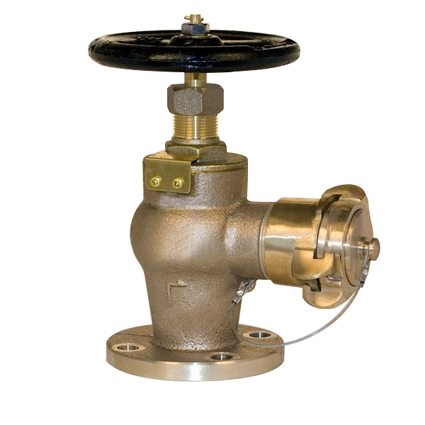 JIS F7334 - JIS 10K Bronze Hose Angle Valve